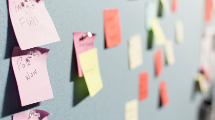 Outcome based focus of data projects kanban board