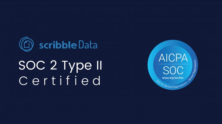 Scribble Data becomes SOC 2 Type II certified